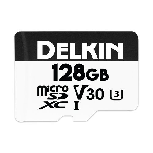 Delkin Devices DRONE UHS-I (V30/A2) microSD Memory Card - 128GB