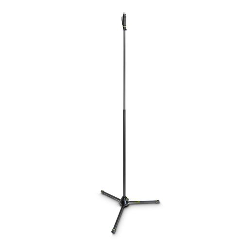 Gravity Microphone Stand w/ Tripod Base & One-Hand Clutch