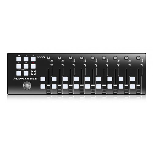 ICON i-Controls Compact USB MIDI - DJ Control Surface