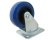 Penn-Elcom 3in Swivel Castor (175lb) - Blue