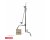 Matthews 40in C-Stand w/Sliding Leg + Grip Head & Arm 10.5ft - Chrome