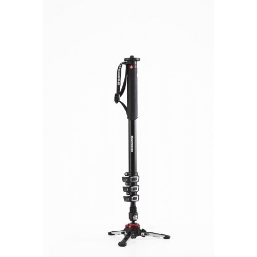Manfrotto XPRO Aluminium 4-Section Fluid Video Monopod