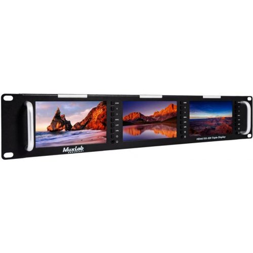 Muxlab HDMI / 3G-SDI Triple Display