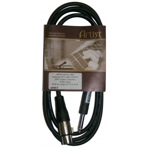 BRTB Artist Female XLR to 1/4 TS AHM-F-6