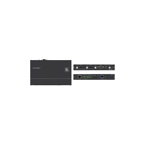 Kramer 4K60 4:2:0 HDMI & VGA Step−In PoE Transmitter with Ethernet