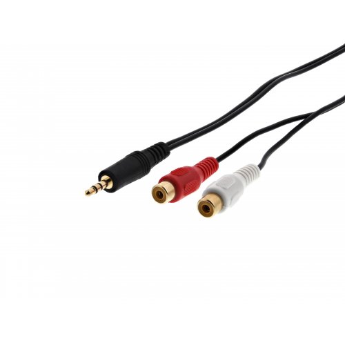AVShop 3.5mm to Dual RCA Female Cable - 6 Foot