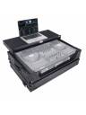ProX Road Case w/ Wheels, Tray, and LED for Pioneer DDJ-FLX10 - Black Trim