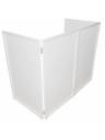 ProX Collapse and Go 4 Panel DJ Facade (White Frame)