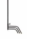 Lowel 40\" C-Stand Turtle Base Kit - Black
