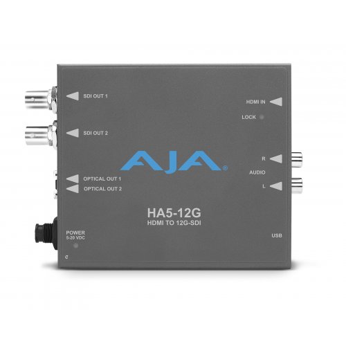AJA HA5-12G HDMI 2.0 to 12G-SDI Converters
