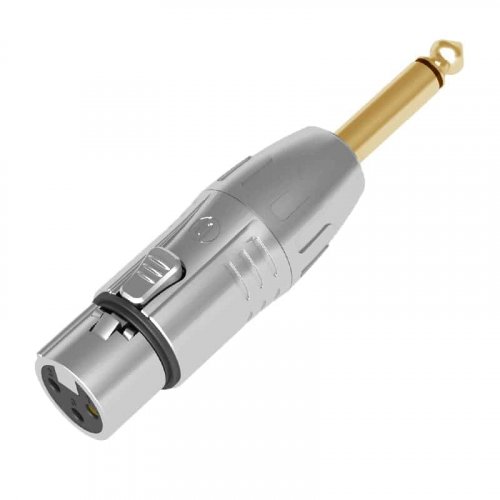 Seetronic MA3FP2 3-Pin XLR Female to 1/4in TS Adapter