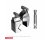 Matthews Super Mafer Clamp w/ Baby Pin - Silver