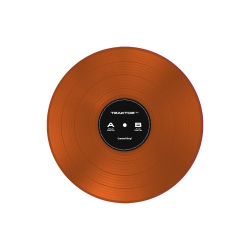 Native Instruments Traktor Control Vinyl - Transparent Orange