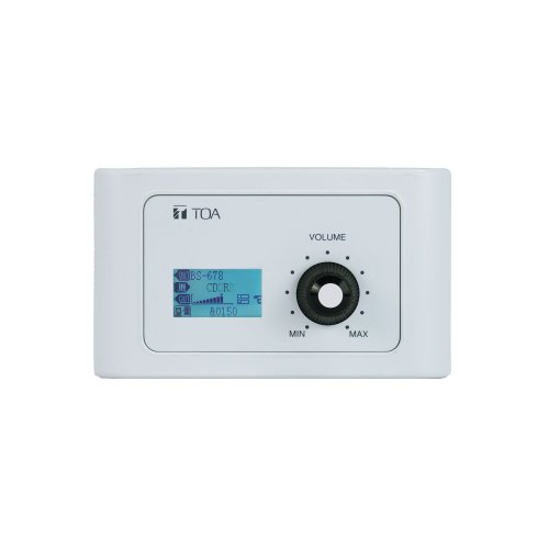 TOA M-800RC Remote Audio Control Panel for M-8080D-AM (White)