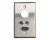 AVShop HDMI/RCA + 1x D Neutrik Punch Wall Plate
