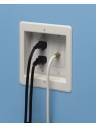 Arlington Recessed Indoor Box - Double Gang
