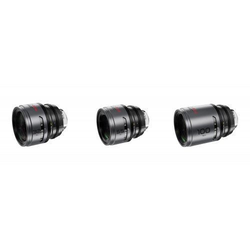 DZOFilm Pavo 32/55/100mm 2x Anamorphic Lens Kit w/ PL&EF Mount (Neutral Coating)