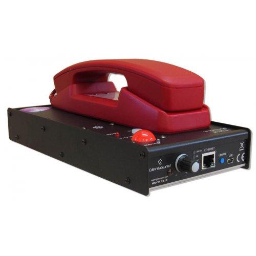 Glensound Beatrice P2 Phone handset Dante network intercom