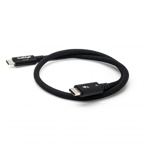 CalDigit Thunderbolt 5 (USB‑C) Pro Braided Cable (0.5m / 1.64ft)