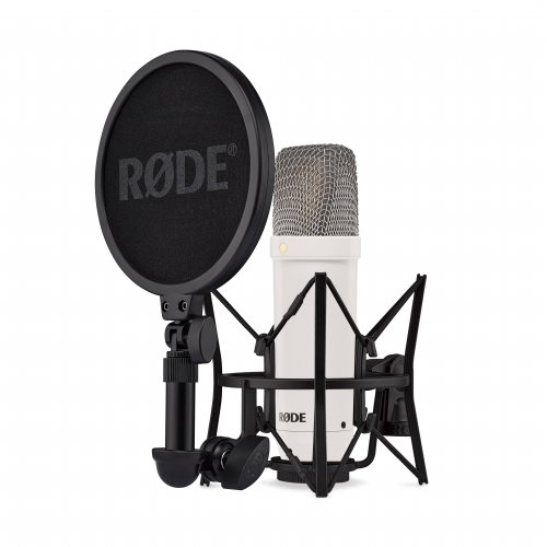 RODE NT1 Signature Series Studio Condenser Microphone - White