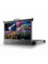 Lilliput RM1731S-12G 17.3 Inch 4×12G-SDI 1RU Pull-Out Rackmount Monitor