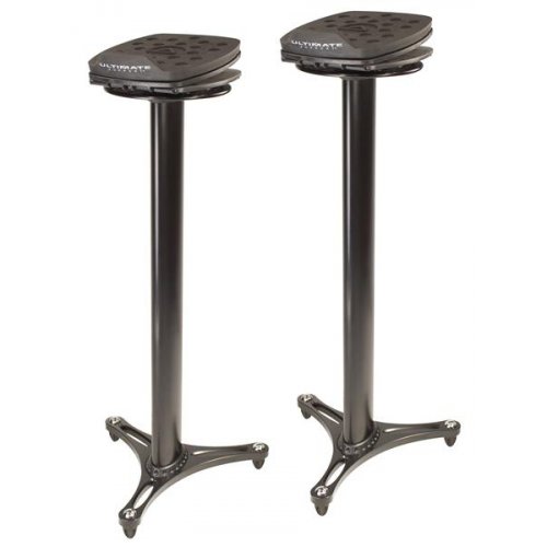 Ultimate Support MS-100B Column Studio Monitor Stands - 42in (Pair)