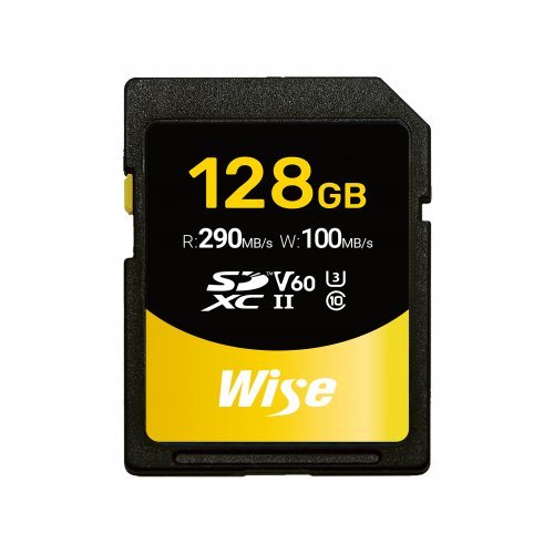 Wise SDXC UHS-II V60 Memory Card - 128GB