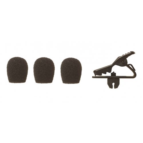 Shure RPM153B Repalcement Windscreens & Clip for MX153 - Black