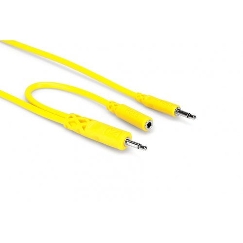 Hosa Hopscotch Synth Patch Cables CMM-545Y (5-Pack) - 1.5ft