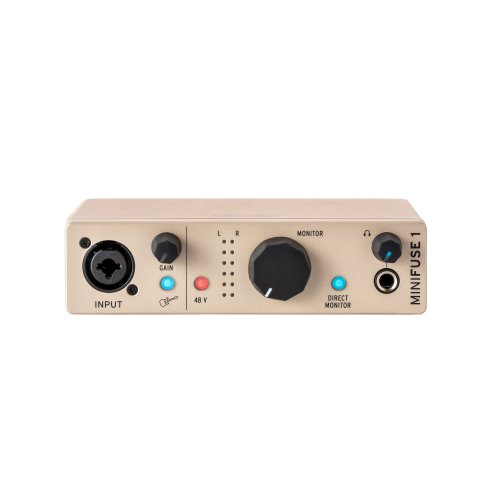 Arturia MiniFuse 1 Compact USB Interface - Champagne