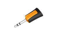 Seetronic MP3-2PM 1/4in TRS Male to Dual 1/4in TRS Female Adapter