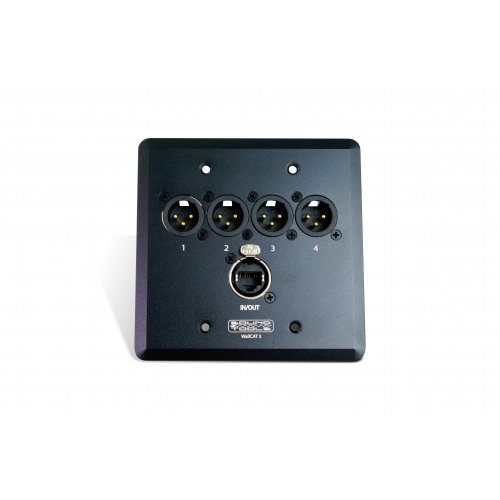 Sound Tools WallCAT 5 Audio Over CAT5 Wall Mount - XLR Male (Black)