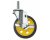 RocknRoller 4-Inch Replacement Front Swivel Caster with Brake (2-Pack)