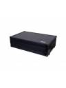 Headliner Pitch Black Flight Case w/Laptop Tray & Wheels for System One