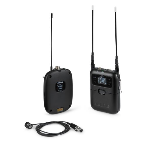 Shure SLX-D+ Portable Digital Wireless System w/WL185M Lav Microphone