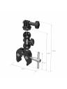 SmallRig Crab-Shaped Clamp Kit with Ballhead Magic Arm