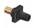 Hubbell HBLFRBK 400A Cam Lock Female Panel Mount Set Screw - Black