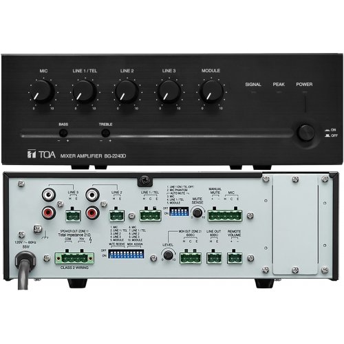 TOA BG-2240D-AM Mixer/Amplifier