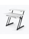 On-Stage Stands WS7500 3-Shelf Studio Workstation - White
