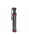 Sachtler System aktiv8 Sideload w/ Flowtech75 aktiv Tripod Kit, Mid-Lvl Spreader