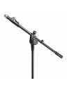 Gravity Short Mic Stand w/ Tripod Base & 2-Point Telescoping Boom - 880mm