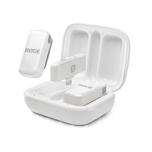 RODE Wireless Micro Dual Wireless Microphone Kit w/ Lightning - White