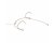 DPA 6066 CORE Omni Headset Mic w/ MicroLock (Beige)
