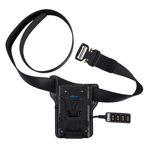 IndiPro Tools V-Mount Battery Belt w/ 5-way D-Tap Output