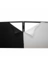 ProX Collapse and Go 4 Panel DJ Facade (Black Frame)