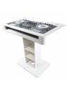 ProX Control Tower DJ Podium Stand (No Case) - White