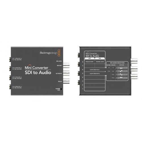 Blackmagic Design Mini Converter - SDI to Audio