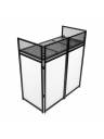 Gator Frameworks DJ Facade w/ Black & White Scrim, Carrying Bag
