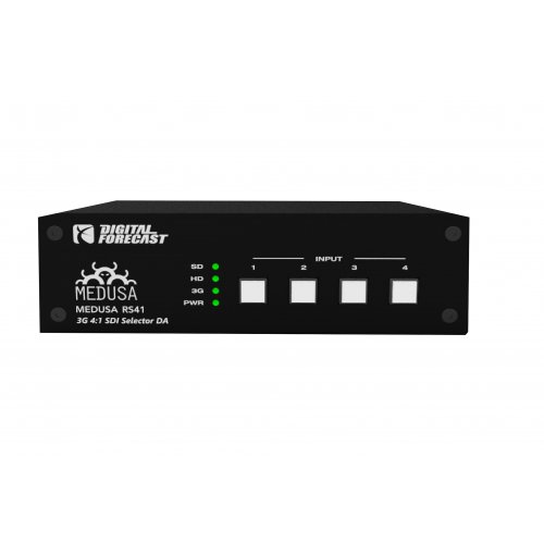 Digital Forecast Medusa RS41 3G-SDI 4x1 Selector Distribution Amplifier