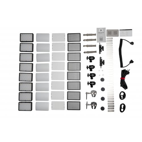 Aputure MC Pro RGBWW LED Pane Light 8-Light Kit